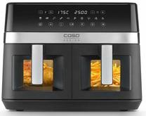 Karšto oro gruzdintuvė Caso DuoChef, sidabro sp./juoda sp., 2200 W, 14 l