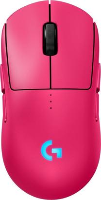 Belaidė žaidimų pelė Logitech G Pro 2 Lightspeed 910-007309, 2.4ghz / usb, rožinė sp.