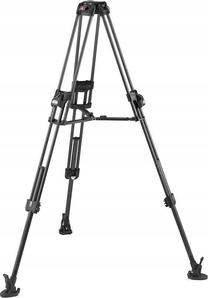 Trikojis stovas Manfrotto Fast Twin + 504X Head, aliuminis
