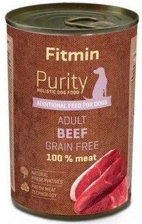 Mitrā barība (konservi) suņiem Fitmin, liellopa gaļa, 0.4 kg