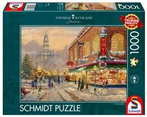 Dėlionė Schmidt Thomas Kinkade Holiday Greetings 99362, 49.3 cm x 69.3 cm, 1000 vnt., įvairių spalvų