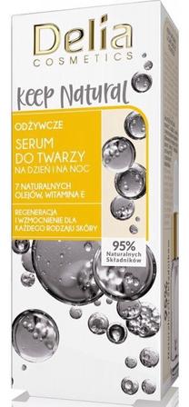 Veido serumas Delia Cosmetics Keep Natural, 10 ml