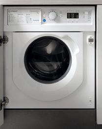 Iebūvējama veļas mašīna Indesit BI WMIL 71252 EU, 7 kg, balta krās.
