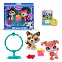 Figūrėlių rinkinys, su priedais Tm Toys Littlest Pet Shop Jump N Joy, 2 vnt., įvairių spalvų