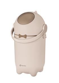 Lietoto autiņu konteiners Lionelo Purebin, 10 l, bēša krās.