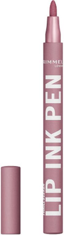 Lūpu krāsa Rimmel London Lip Ink Pen, 1.7 ml, tres chic krās., 150