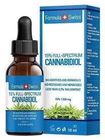 Kūno aliejus Formula Swiss Cannabidiol Full Spectrum 15%, 10 ml