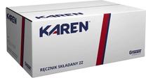 Papīra dvieļi, komplekts Karen 92195, 2 sl, 20 gab.