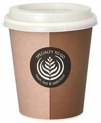 Vienkartiniai puodeliai Pap Star Coffee To Go, 200 ml, 10 vnt.