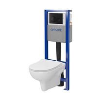 Комплект подвесного унитаза подсетевой Cersanit S701-754, 20 см x 41 см