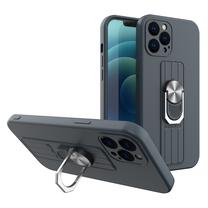 Чехол для телефона Hurtel Ring Case, темно-синий цв., Apple