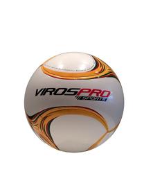Футбольный мяч VirosPro Sports, 5 размер, белый цв./oранжевый цв.