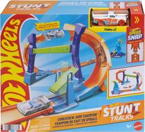 Автомобильная трасса Mattel Hot Wheels Stunt JLM91, многоцветный