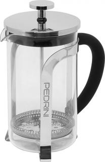 Kavinukas French Press Pedrini, 0.8 l, skaidri sp.