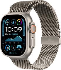 Išmanusis laikrodis Apple Watch Ultra 2 GPS + Cellular 49mm Milanese Loop S LV/EE, natūralaus titano sp.