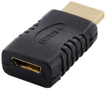 Adapteris 4World HDMI male, Mini HDMI female, melna krās.