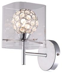 Valgusti seinale Light Prestige Spark LP-5193/1T 590779636249, G9, 1 x 33 W, läbipaistev v. / hõbe v.