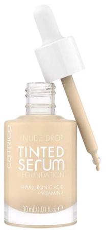 Skystas makiažo pagrindas Catrice Nude Drop Tinted Serum, 001n, 30 ml