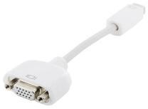 Adapteris 4World Mini DVI male, VGA female, balta sp.