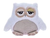 Mīkstā rotaļlieta Beppe Owl Agnes 13830, balts krās./bēša krās., 23 cm