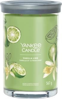 Žvakė, aromatinė Yankee Candle Signature Vanilla Lime, 60 - 100 h, 567 g, žalia sp.