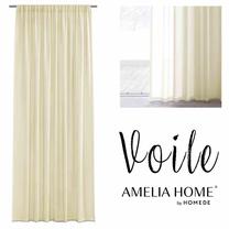 Дневной занавес AmeliaHome Voila, бежевый цв., 300 см x 160 см
