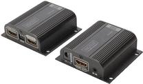 Savienojums Digitus HDMI Extender HDMI, RJ-45, 50 m, melna krās.