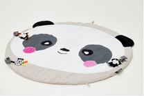 Žaidimų kilimėlis Tm Toys Sensory Play Mat, ⌀ 90 cm, balta sp./juoda sp.