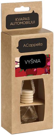 Auto gaisa atsvaidzinātājs ACappella Cherry, 7 ml