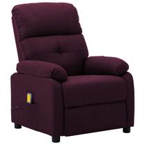Tugitool VLX Massage Recliner 289679, violetne v., 76 cm x 90 cm x 100 cm