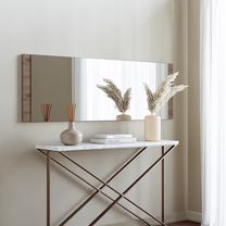 Veidrodis Kalune Design Boy, kabinamas, 120 cm x 40 cm, riešuto sp.
