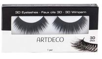 Mākslīgās skropstas Artdeco 3D Eyelashes 101224, melna krās.