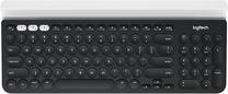 Belaidė kompiuterio klaviatūra Logitech K780, EN, balta sp./juoda sp.