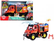 Игрушечная пожарная машина Simba Dickie Toys Mercedes Benz Unimog U530, красный цв.