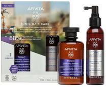 Matu kopšanas produktu komplekts Apivita Anti-Hair Loss, 400 ml