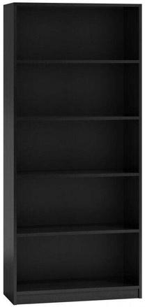 Pastatoma lentyna Onyx Shelf Unit, juoda, 80 cm x 30 cm x 182 cm