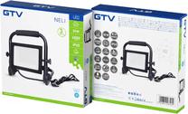 Prožektor ilma liikumisandurita, alus GTV Neli LD-NELI30WP-64, 30 W, 2700 lm, 6400 °K, IP65, must v.