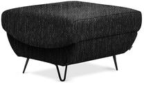 Pufas Silva Marte 10, juoda sp., 67 cm x 67 cm x 42 cm