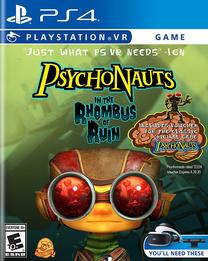 PlayStation 4 (PS4) žaidimas Double Fine Psychonauts In The Rhombus Of Ruin, anglų