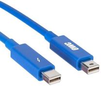 Vads OWC Thunderbolt 2 male, Thunderbolt 2 male, 2 m, zila krās.