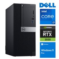 Stacionarus kompiuteris Dell RM87745, atnaujintas Intel Core i7-9700, DDR4 16 GB, SSD 1 TB, Nvidia GeForce RTX3050 6 GB GDDR6, Windows 11 Pro OptiPlex 5070 Tower