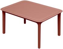 Lauko stalas Ferne Rimo, raudona sp., 77.5 cm x 57.5 cm x 40.5 cm