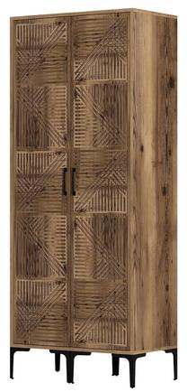 Spinta Kalune Design Kumsal PP, riešuto sp., 47.5 cm x 80 cm x 201.4 cm