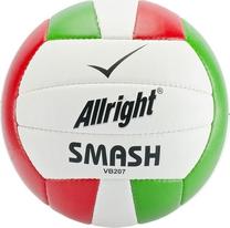 Волейбольный мяч Allright Smash VB207, 4 размер, белый цв./красный цв./зеленый цв.