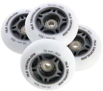 Колесико Nils Extreme LED Wheel Set, 70 мм x 24 мм x 70 мм, 4 шт.