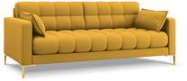 Sofa Micadoni Home Mamaia MIC_3S_78_E1_MAMAIA3, geltona sp., 177 x 92 cm x 75 cm