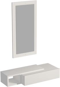 Konsoles galds Kalune Design Vien, balta krās., 29.6 cm x 82 cm x 15.8 cm