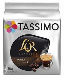 Kavos kapsulės Tassimo, 0.096 kg, 16 vnt.