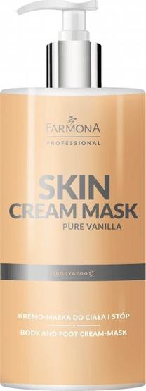 Kūno kaukė, kremas Farmona Skin Cream Mask Pure Vanilla, 500 ml
