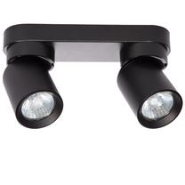 Lampa griesti Light Prestige Pointa, GU10, 2 x 8 W, melna krās. / melna krās.
